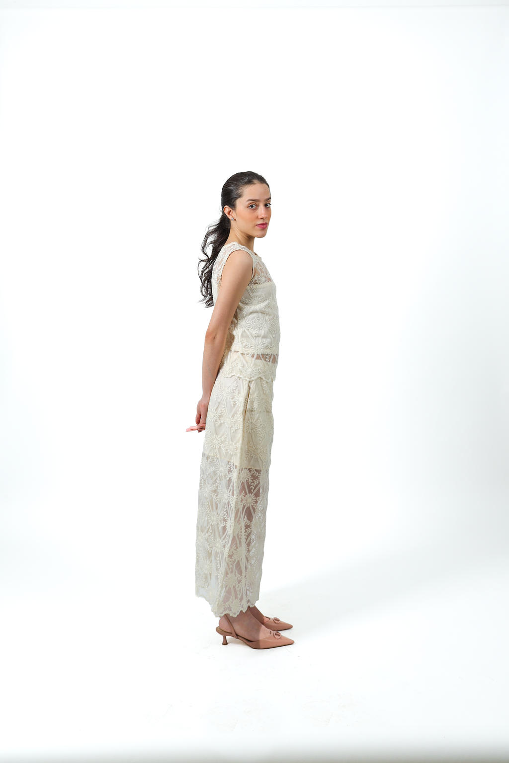 The Nafis Lace Set - Skirt