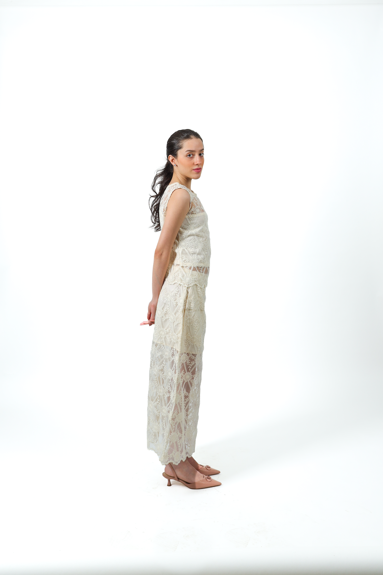 The Nafis Lace Set - Skirt